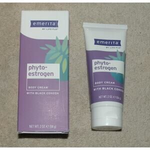 Emerita by Life-Flo Phyto-Estrogen Body Cream Black Cohosh NEW Sealed